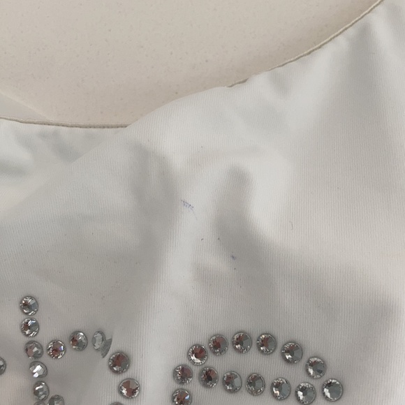 Bebe Rhinestone Swim Top // NWOT - Picture 5 of 5